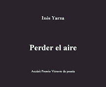 «Perder el aire», de Inés Yarza