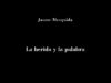 «La herida y la palabra», de Jaume Mesquida