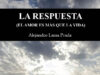 La respuesta (El amor es más que la vida), de Alejandro Lama Prada. Coser a punto de cruz lo que se va
