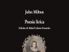 Poesía lírica, de John Milton. Un hombre que veía menos cada año